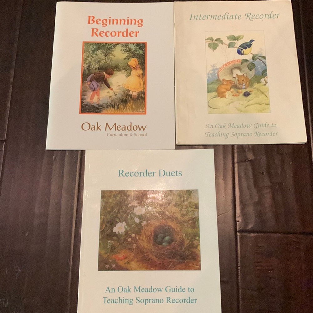 Oak Meadow Recorder Books